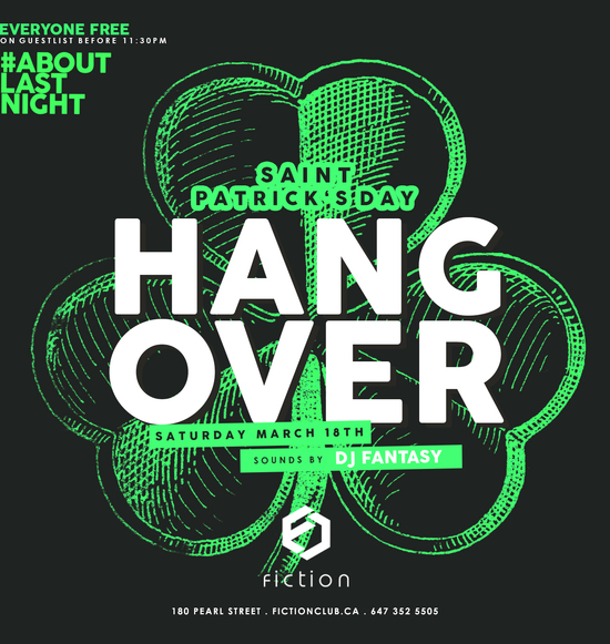 St. Patrick's Day Hangover